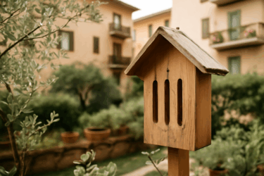 Arnia urban per farfalle: un rifugio fai-da-te