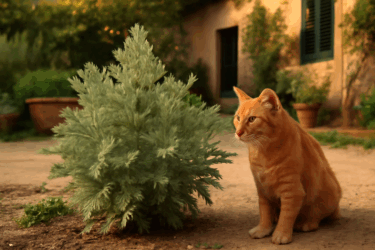 Attenzione all’assenzio: il pericolo estivo per cani e gatti