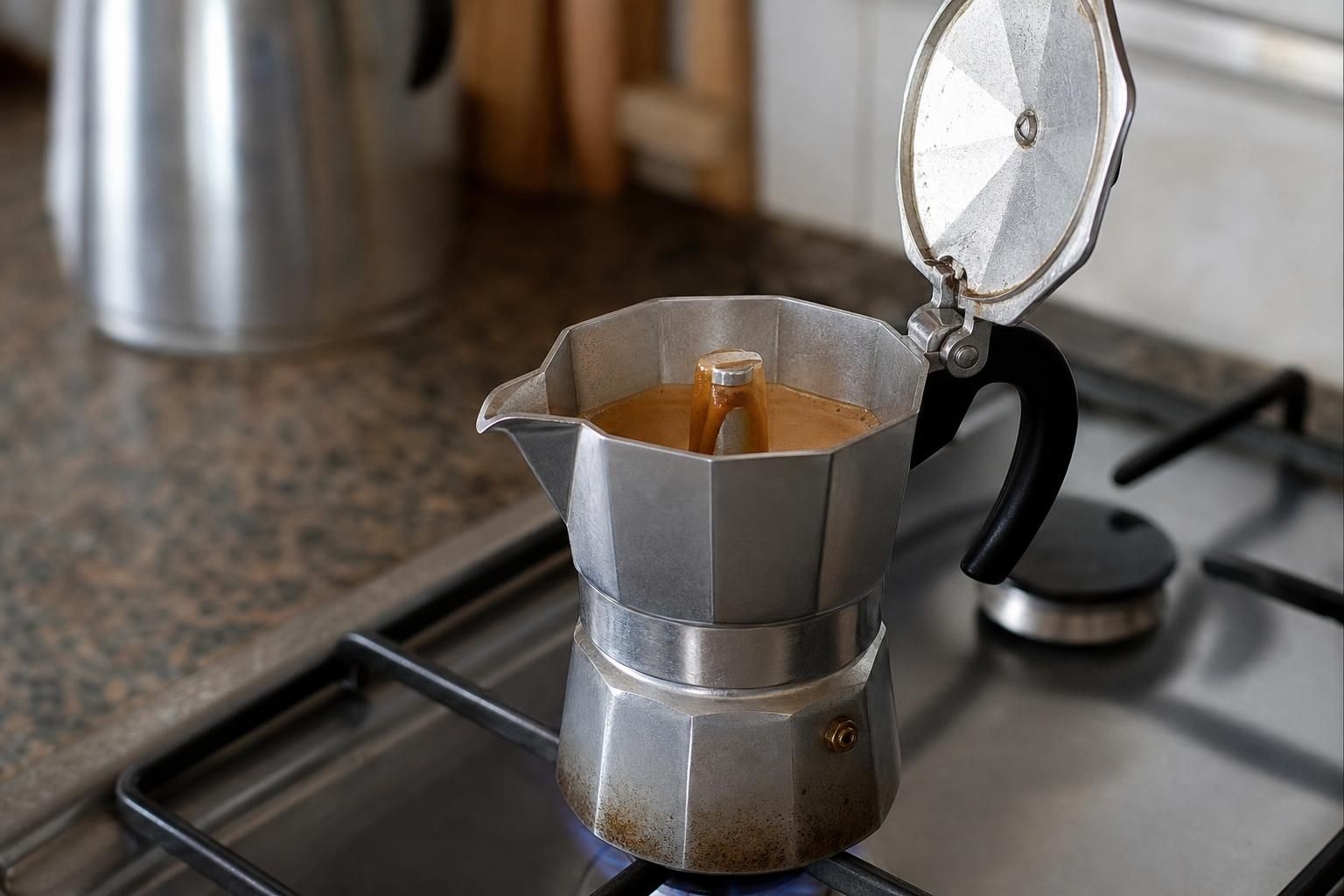 Caffè con la moka più buono: i trucchi semplici per non bruciarlo - dettaglio