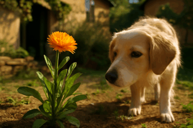 Calendula in giardino: è davvero sicura per il tuo cane?