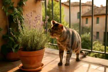 Estate sul balcone: le piante che possono uccidere il tuo gatto
