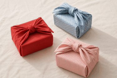 Portavivande in tessuto furoshiki fai-da-te: il portavivande in tessuto che sostituisce borse e contenitori