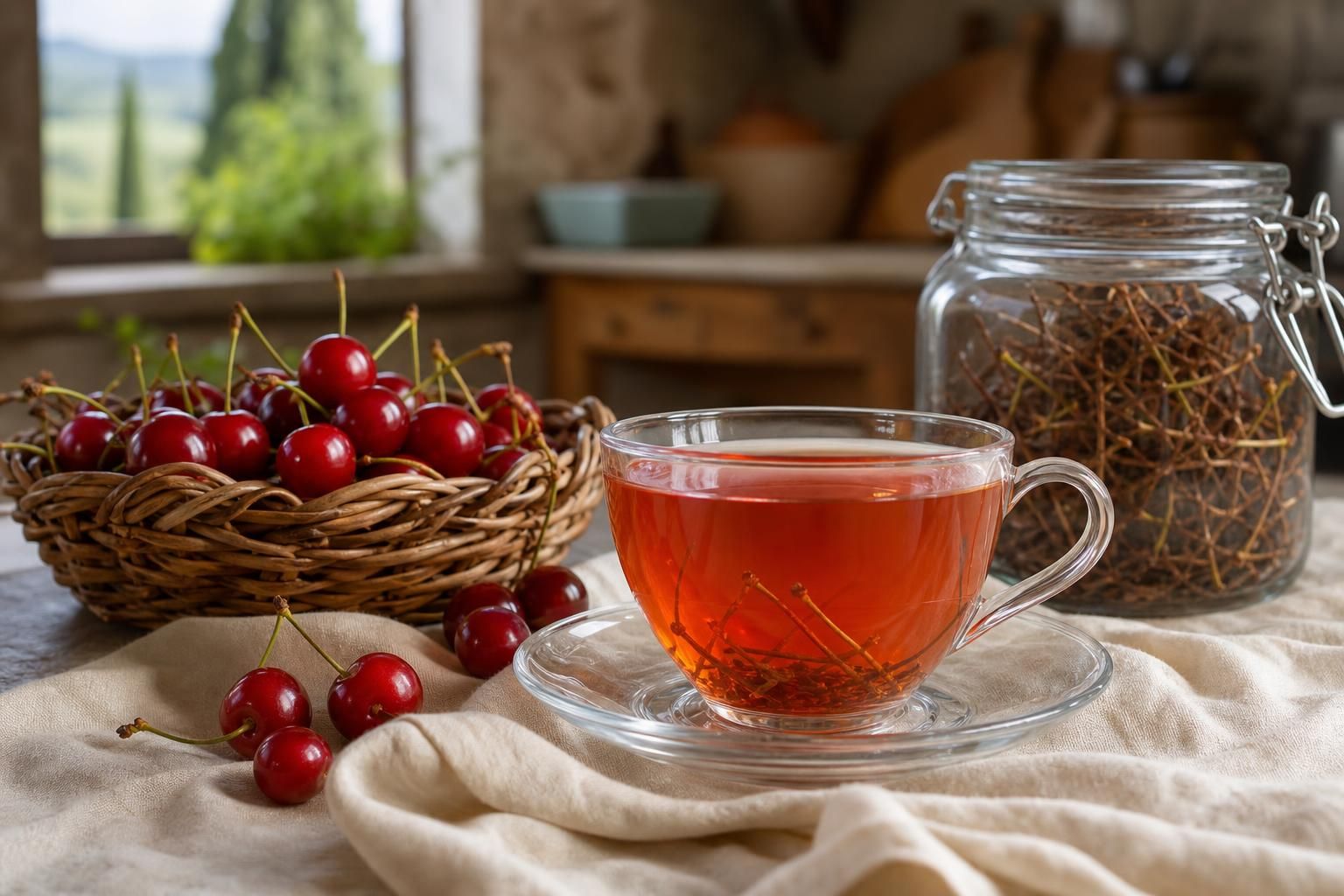 Non buttare i gambi di ciliegia: ecco l’infuso leggero da fare in casa - approfondimento