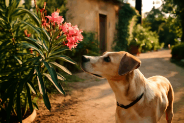 Oleandro in giardino: il silenzioso pericolo per il tuo cane