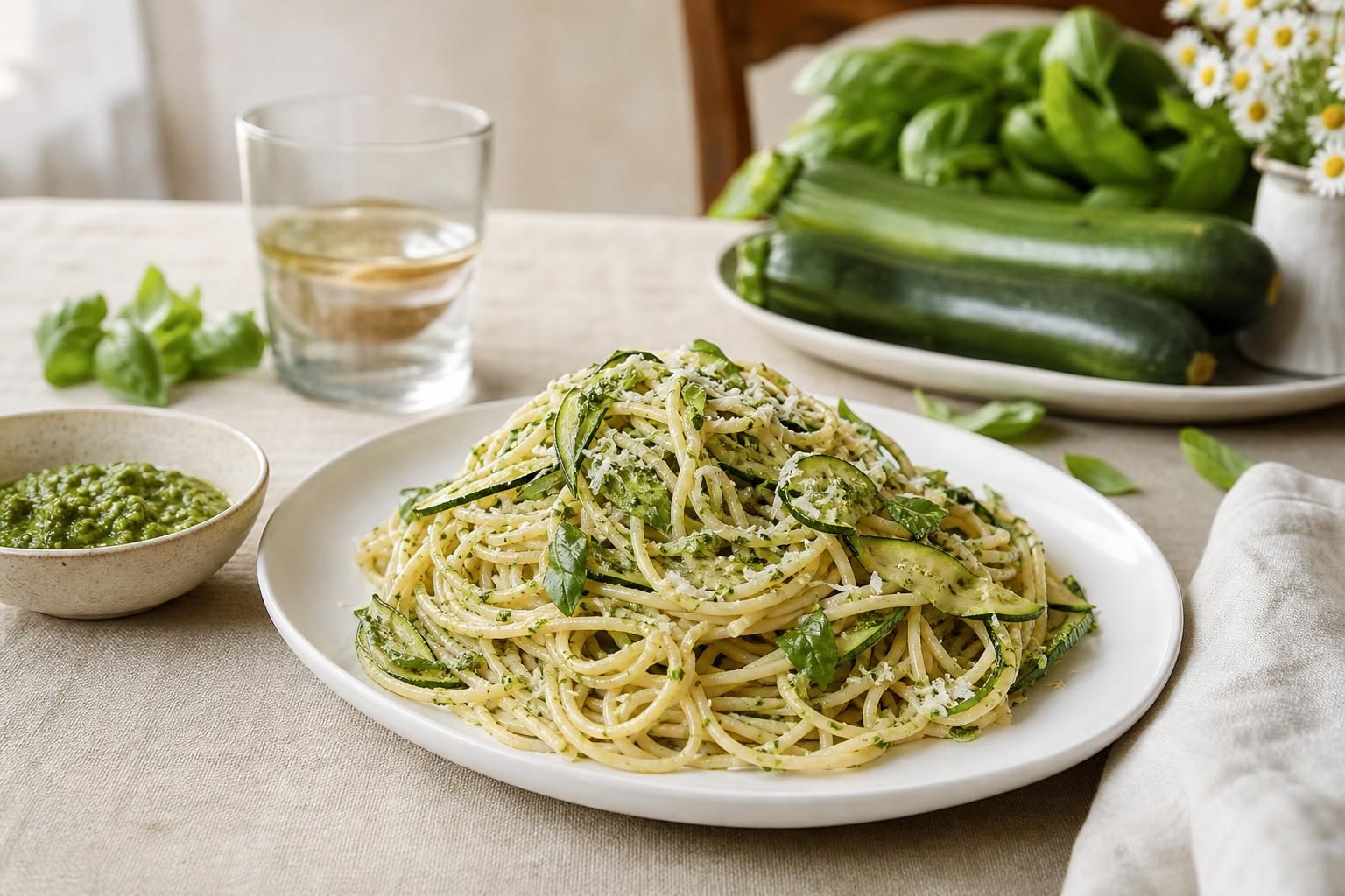 Il pesto di zucchine crude che salva il pranzo: fresco, veloce e senza cottura - approfondimento