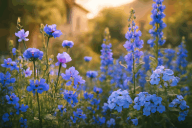 Il blu è raro nei fiori, ma queste 5 piante lo portano sul balcone prima dell’estate