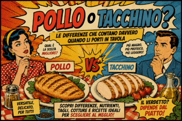 Pollo o tacchino? Le differenze che contano davvero quando li porti in tavola