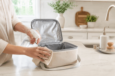 Disinfettare la borsa frigo dopo il picnic: prima dell uso successivo