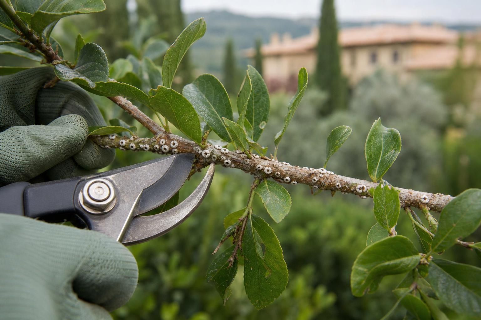 Takahashia japonica sugli alberi: cosa fare davvero e quando intervenire - dettaglio