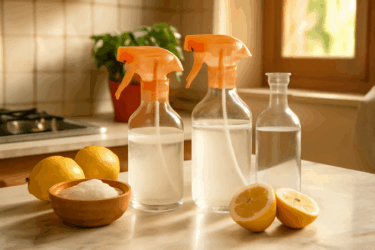 Sgrassatore naturale per la cucina: 5 ricette per ogni superficie