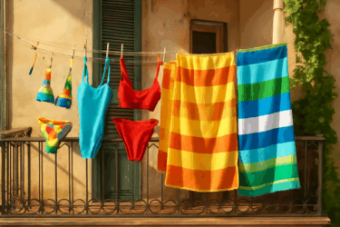 Lavare costumi e teli mare: senza rovinare i colori