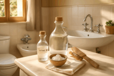 Pulire i sanitari del bagno senza candeggina: 3 ricette efficaci