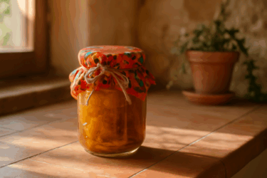 Decorare vasetti per conserve estive