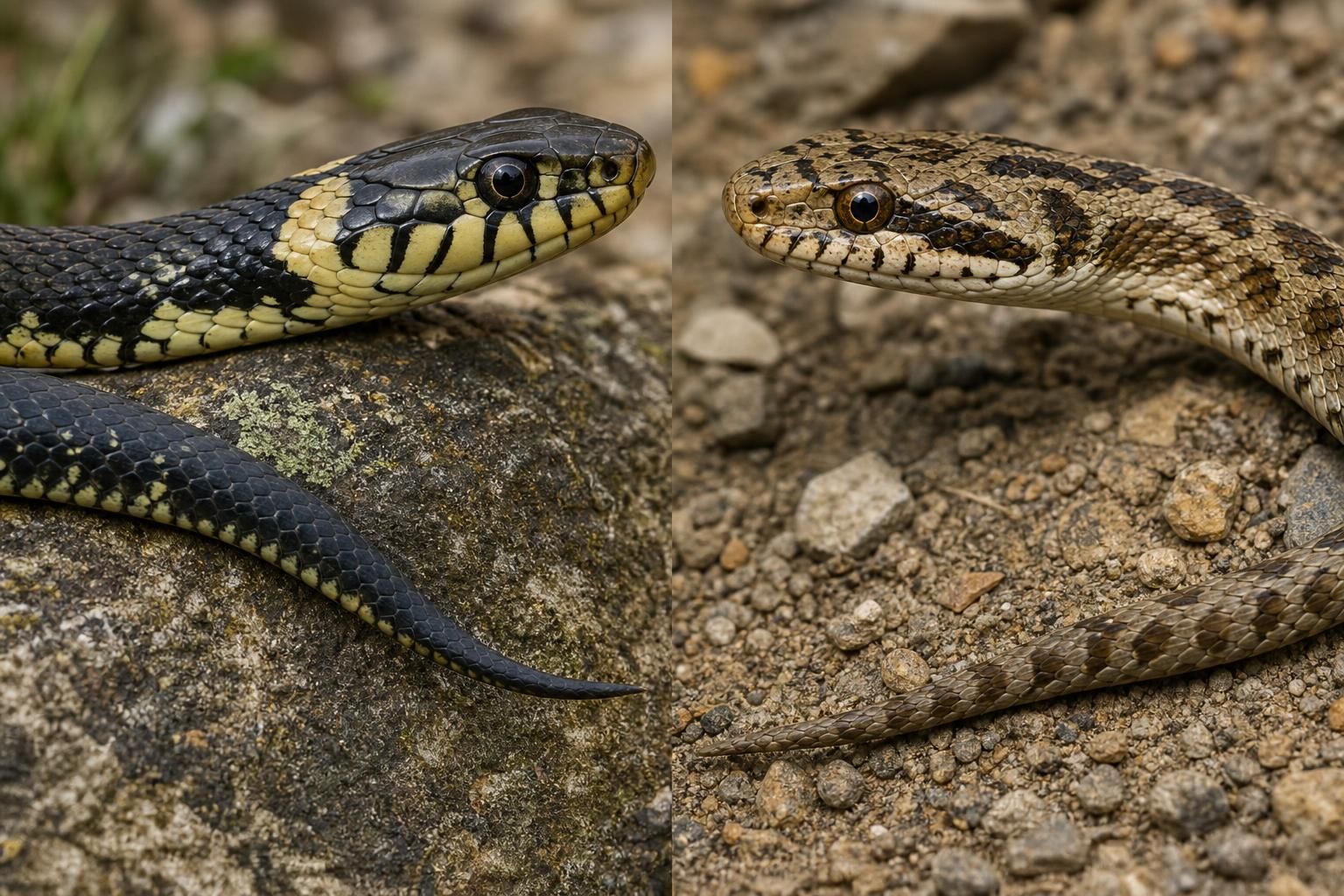 Vipera o biscia? I dettagli da guardare per capirlo subito - dettaglio