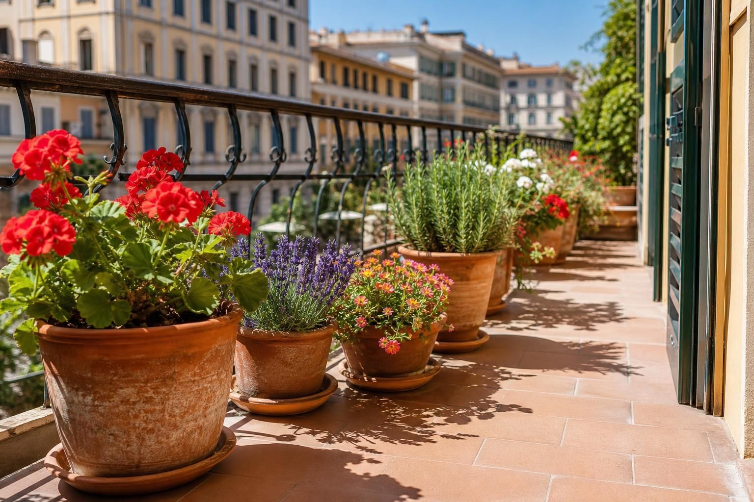 10 piante da balcone che resistono al caldo e chiedono poca acqua