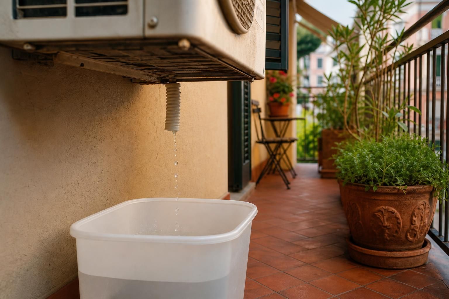 L’acqua del condizionatore si può riutilizzare? 8 usi pratici in casa