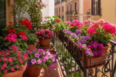 Balcone al sole? Le piante che fioriscono bene fino all’autunno