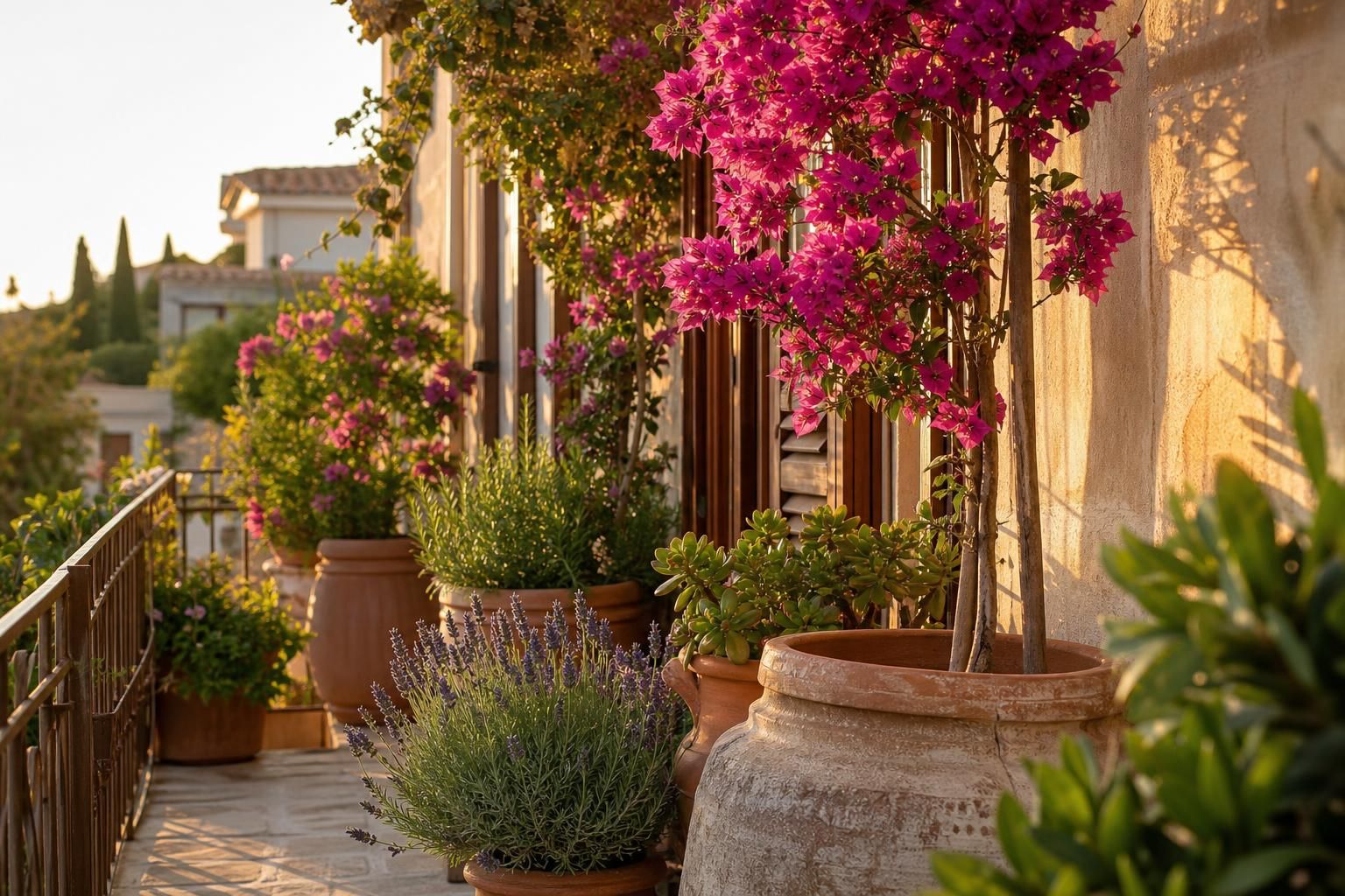 Balcone esposto a sud: le piante che reggono sole e caldo senza stress - approfondimento