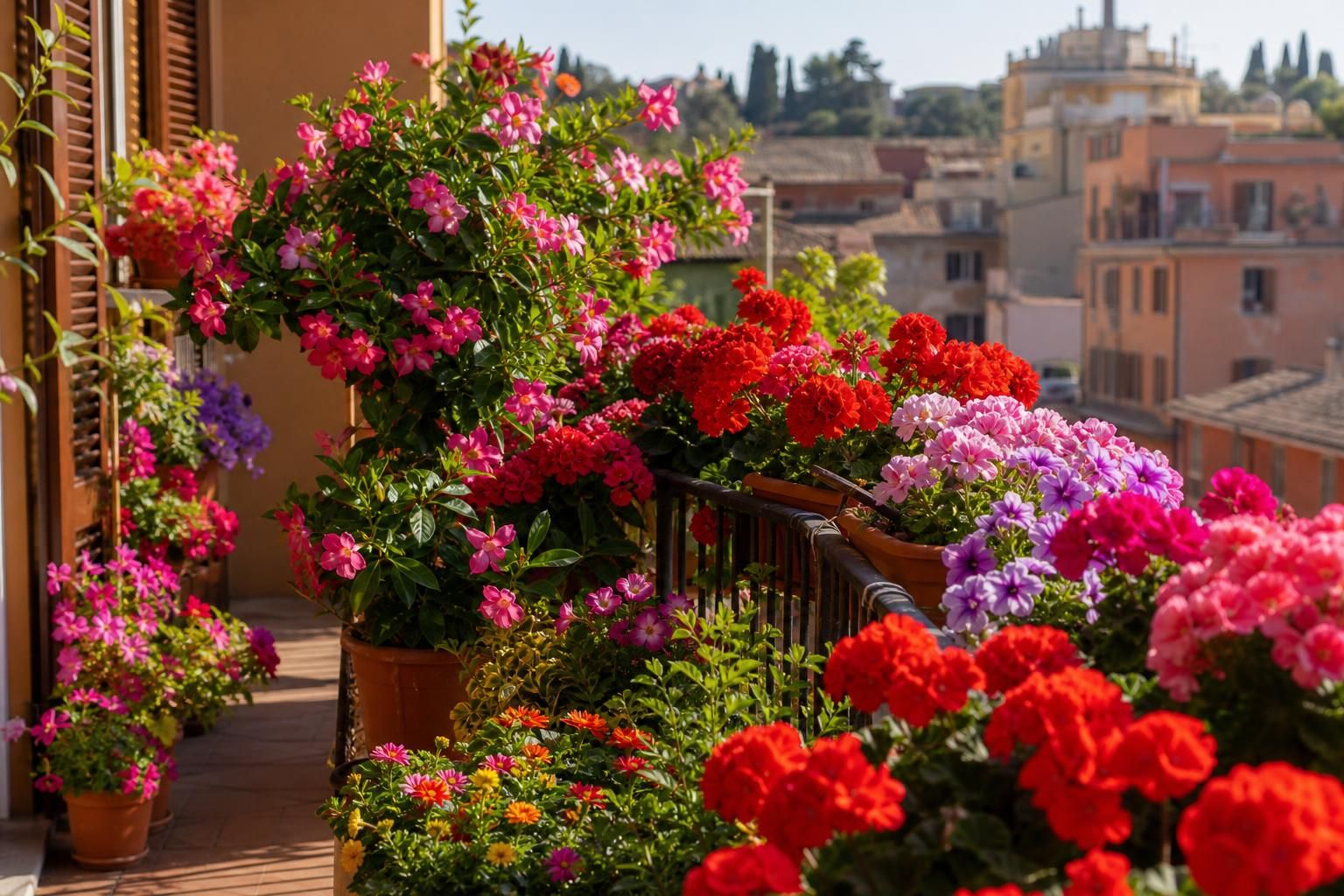 Balcone al sole tutto il giorno? 7 piante fiorite che reggono l’estate