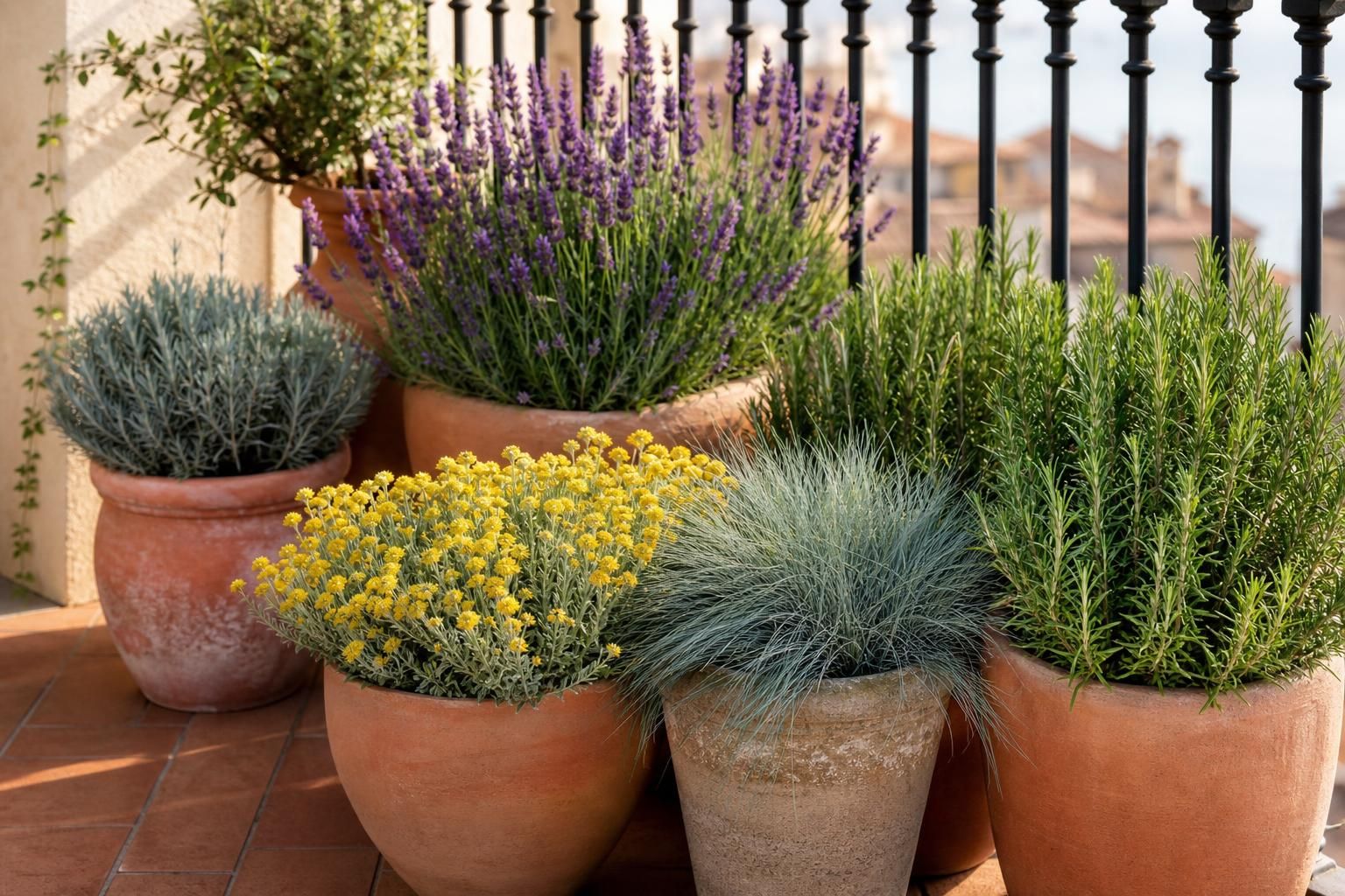 Balcone ventoso? Le piante che restano belle anche con aria forte - dettaglio