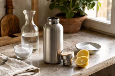 La borraccia ha un cattivo odore? 3 rimedi naturali facili da provare
