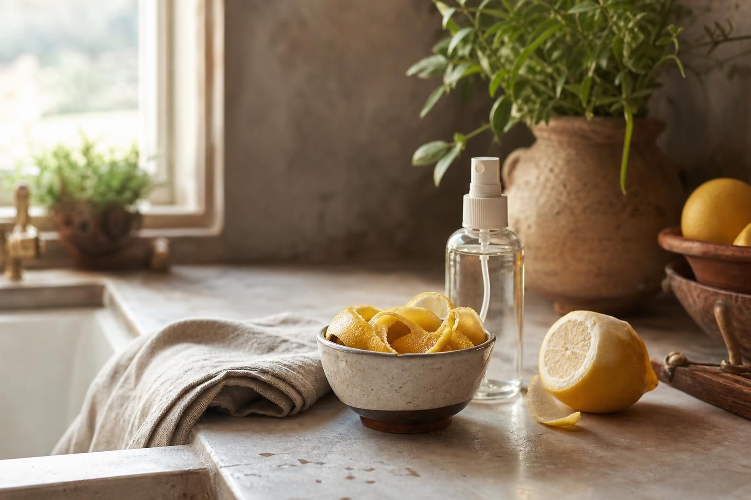 Bucce di limone in casa: 9 idee pratiche per pulire e lasciare buon profumo
