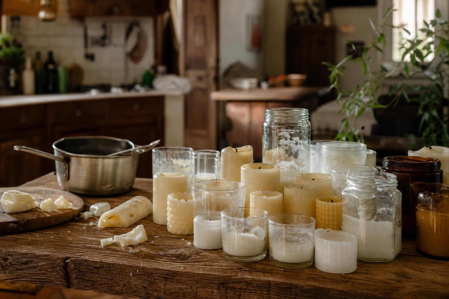 Candele finite? 8 modi utili per riutilizzare la cera in casa