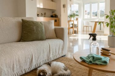 Casa pulita con cani e gatti: i metodi più sicuri da usare ogni giorno