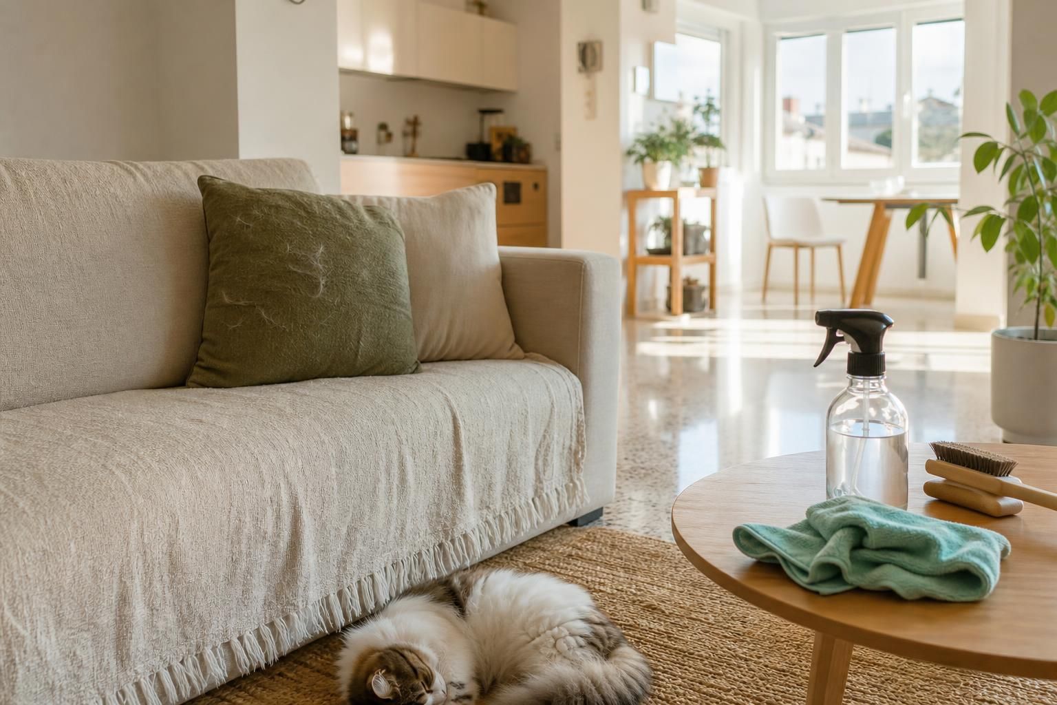 Casa pulita con cani e gatti: i metodi più sicuri da usare ogni giorno