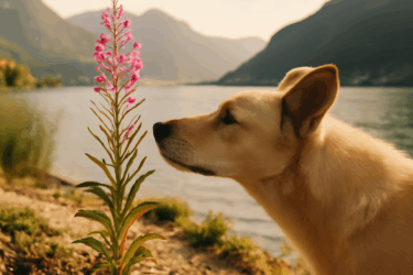 Epilobio al lago: il falso pericolo per il tuo cane in estate