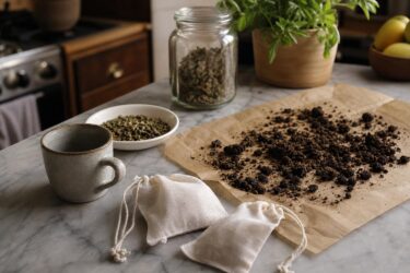Fondi di tè in casa: 7 usi semplici contro odori e umidità
