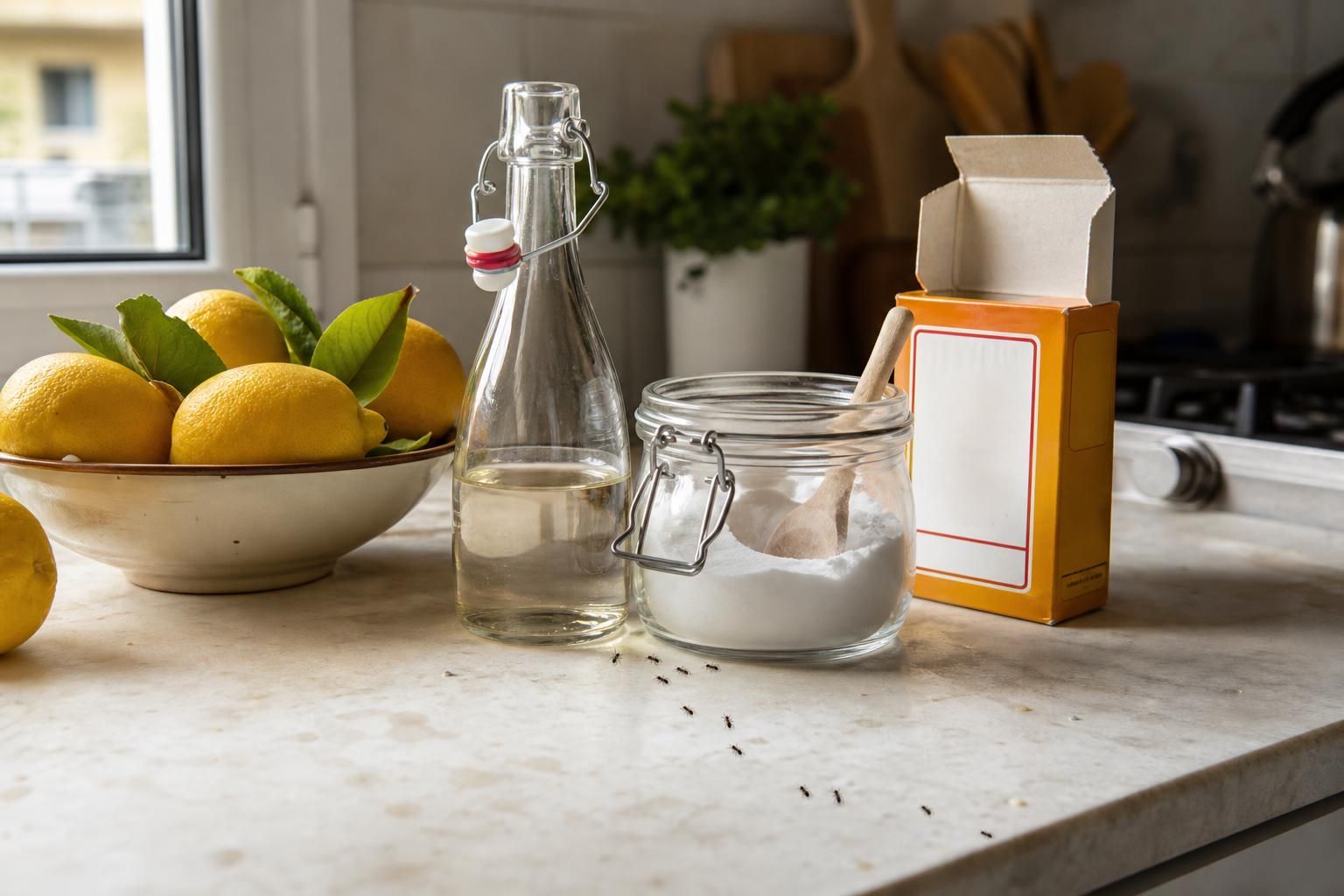 Formiche in cucina: i rimedi naturali da provare subito con quello che hai