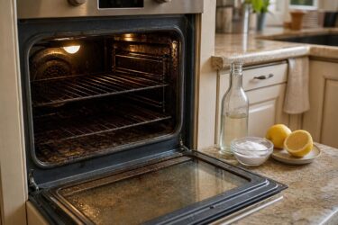 Forno pieno di incrostazioni? I 3 ingredienti di cucina che aiutano davvero