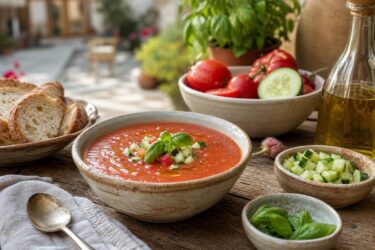 Gazpacho fatto in casa: la zuppa fredda che salva le cene estive