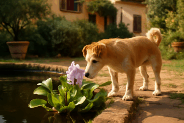 Giacinto d’acqua: il pericolo nascosto per il tuo cane