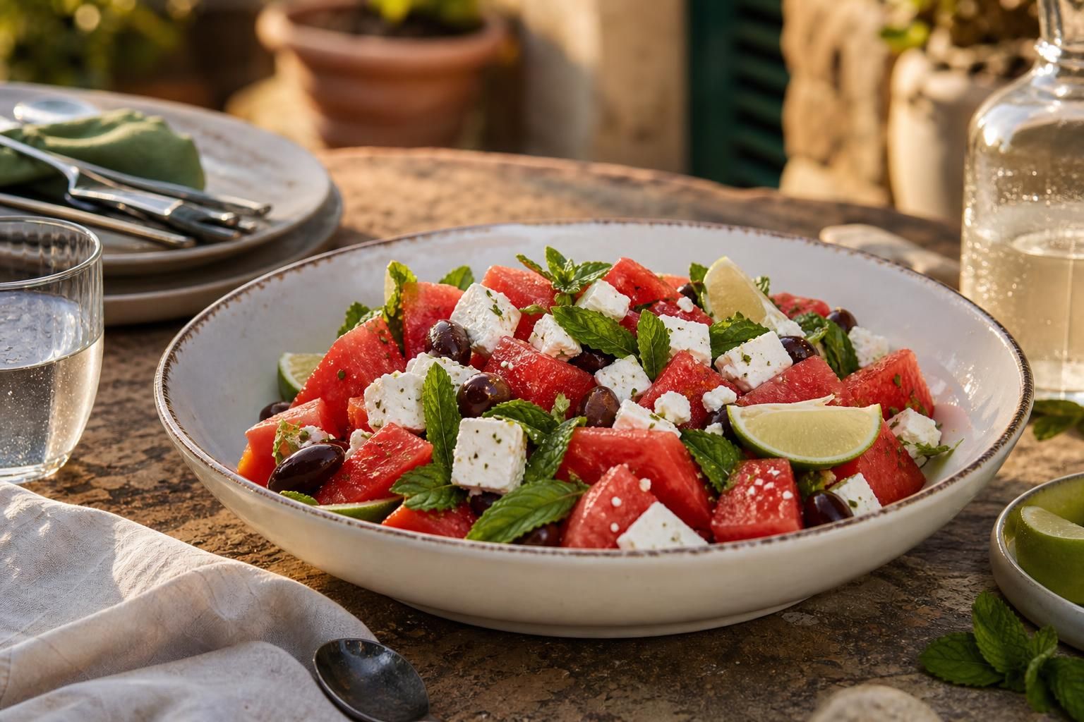L’insalata di anguria e feta che rinfresca il pranzo estivo - approfondimento