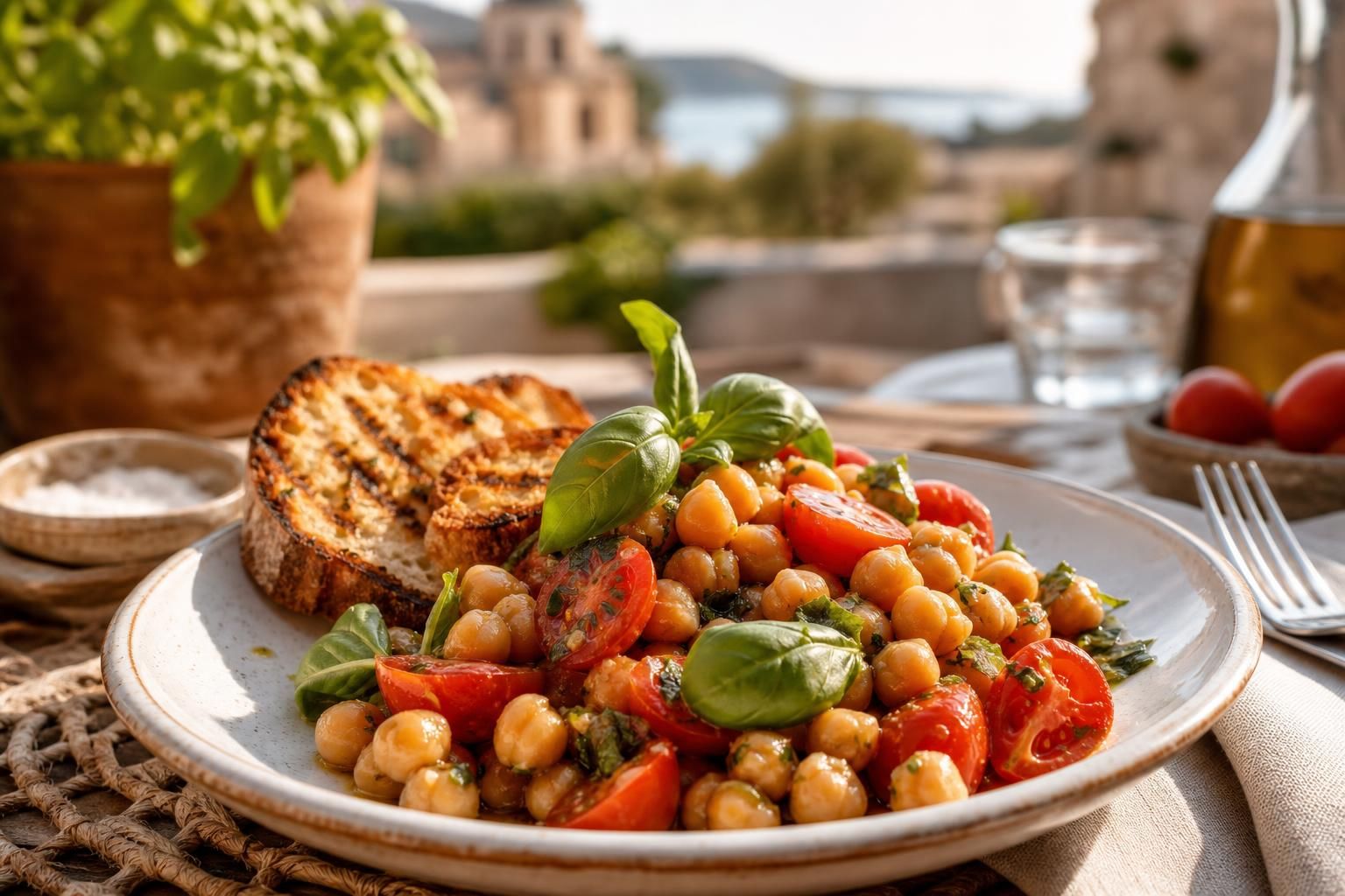 L’insalata di ceci e pomodori che ti salva la cena in 10 minuti - approfondimento