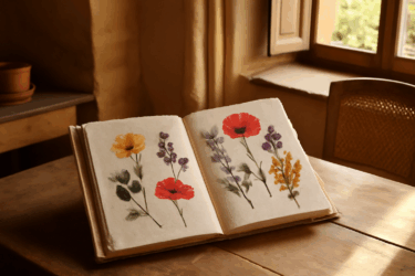 Libro dei fiori pressati: crea un erbario sostenibile