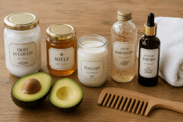 Maschera capelli post-spiaggia: 3 ricette naturali contro secchezza, crespo e punte rovinate