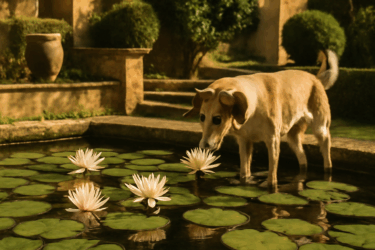 Ninfee nello stagno: il pericolo estivo per il tuo cane