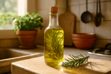 Olio aromatico al rosmarino fai-da-te