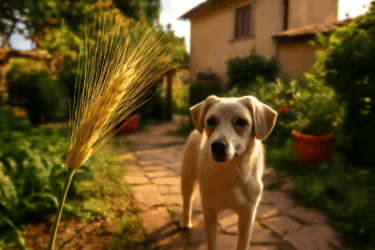 Orzo aristato: la spighetta che mette a rischio i cani a luglio
