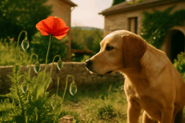 Papavero selvatico: il pericolo estivo nascosto per i cani