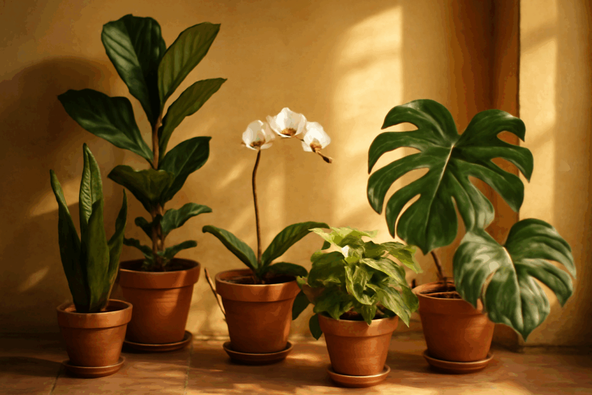 Piante d'interno eleganti e facili da curare