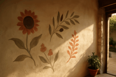 Pittura naturale: argilla colorata per le tue pareti