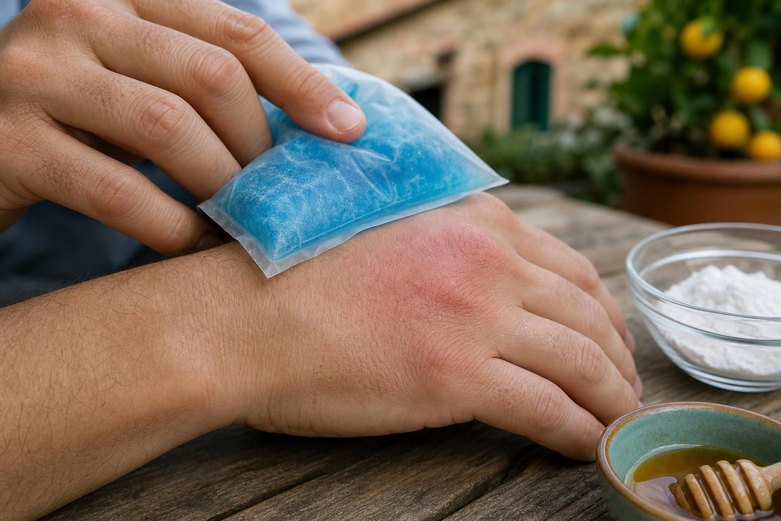 Puntura di calabrone: cosa fare subito per limitare dolore e gonfiore - dettaglio