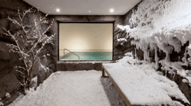 La nuova moda del lusso? Avere una stanza della neve in casa, anche in piena estate