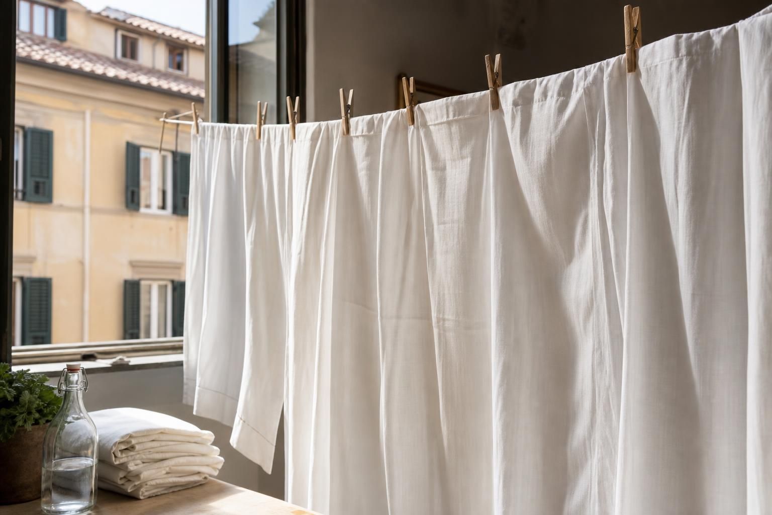 Tende bianche ingiallite? I 3 rimedi naturali che le fanno tornare luminose - approfondimento