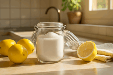 Acido citrico: 12 usi in casa che pochi conoscono (con dosi precise)