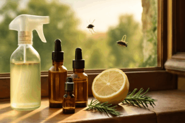 Combattere insetti estivi con prodotti naturali: ragni, mosche, moscerini